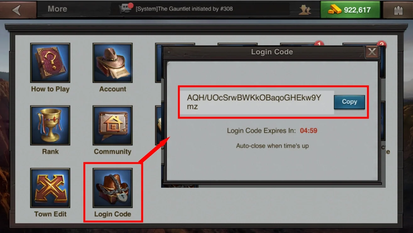 WEST GAME - Login